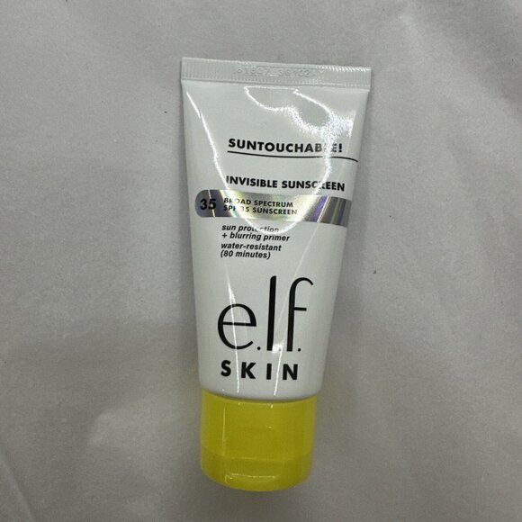E.L.F. SKIN Suntouchable! Invisible Sunscreen SPF 35 - 1.69 fl oz New In Box NIB - Picture 2 of 7